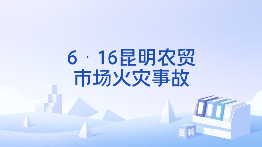 6·16昆明农贸市场火灾事故
