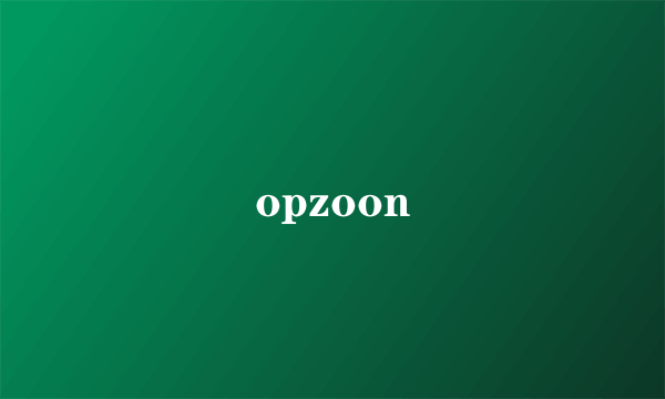 opzoon