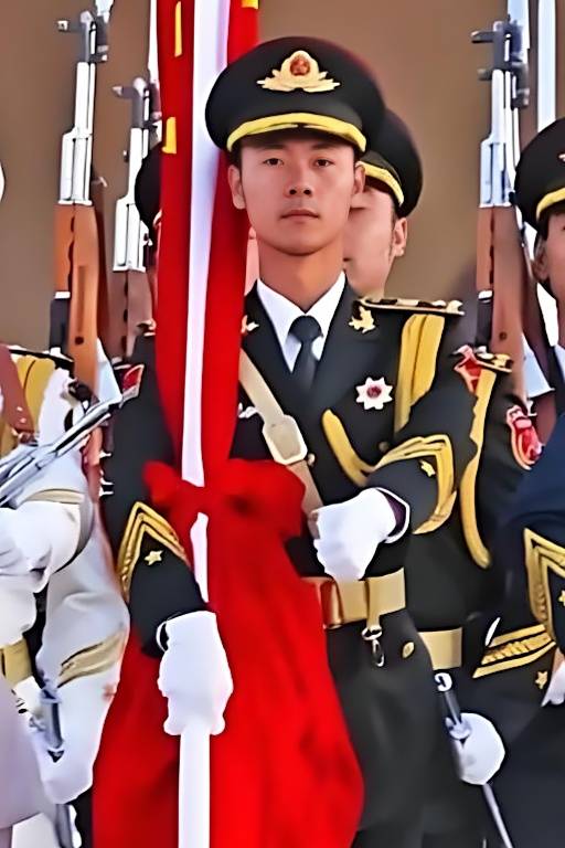 张威（纪念中国人民抗日胜利80周年阅兵式升旗手）
