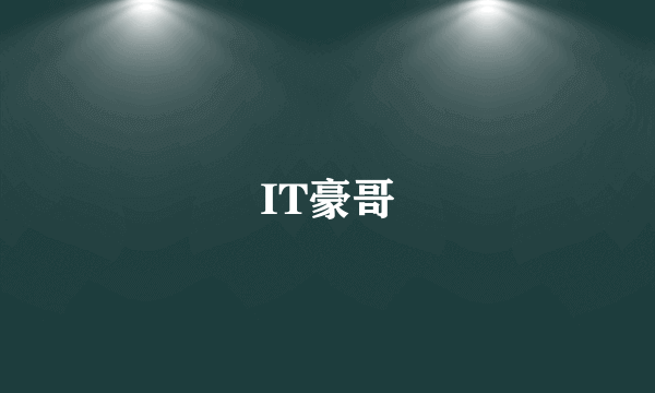 IT豪哥