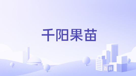 千阳果苗