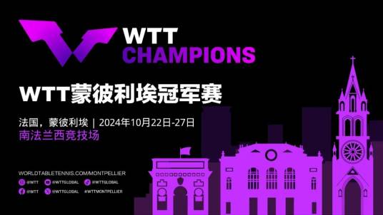 2024年世界乒乓球职业大联盟蒙彼利埃冠军赛