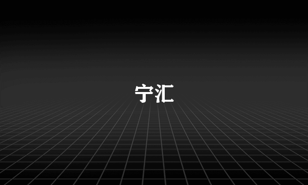 宁汇
