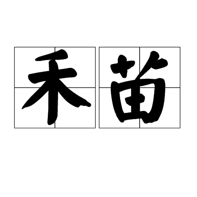 禾苗（谷物类种子的幼苗）