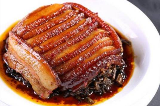 家常霉干菜扣肉