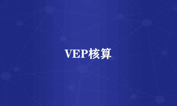 VEP核算