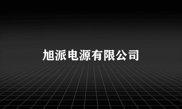 旭派电源有限公司