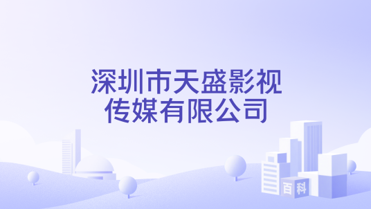 深圳市天盛影视传媒有限公司