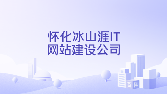 怀化冰山涯IT网站建设公司