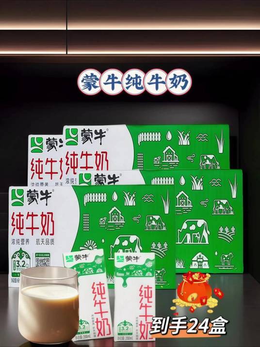 蒙牛纯牛奶