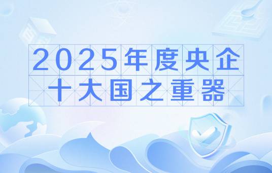 2025年度央企十大国之重器