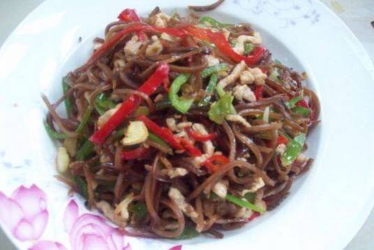 咸菜肉丝