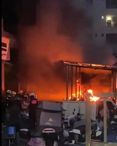 6·30东莞小区电动车棚爆炸起火事故