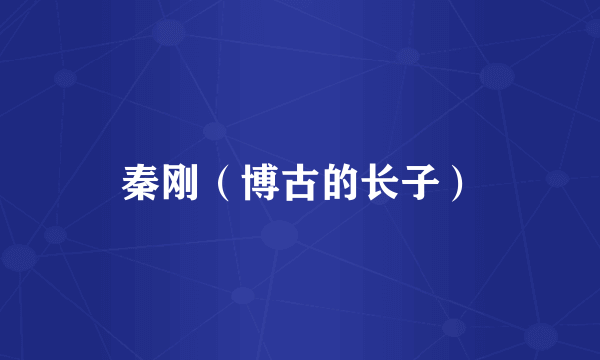 秦刚（博古的长子）