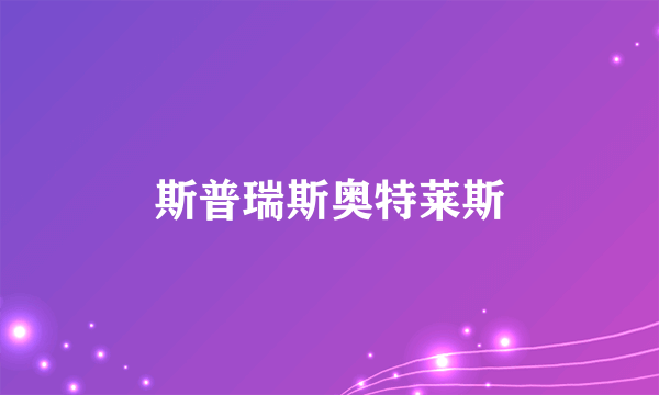 斯普瑞斯奥特莱斯