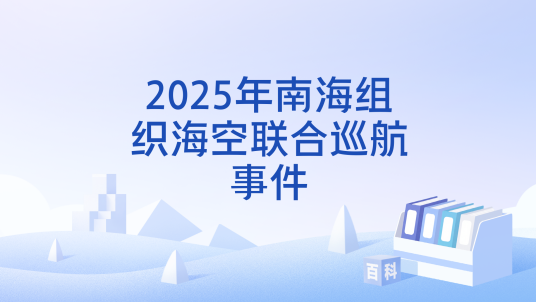 2025年南海组织海空联合巡航事件