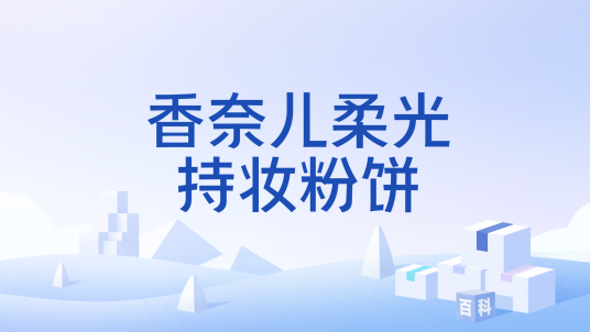 香奈儿柔光持妆粉饼