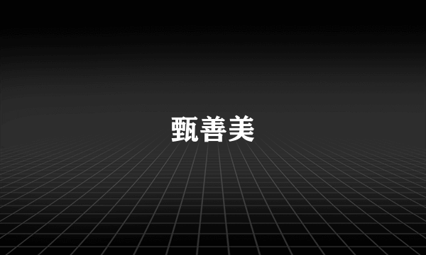 甄善美