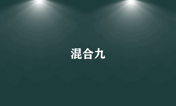混合九