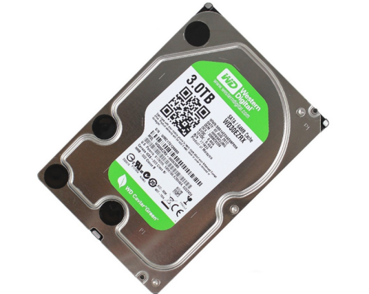 西部数据3TB 7200转 64MB SATA3 绿盘(WD30EZRX)