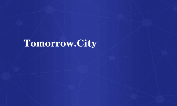 Tomorrow.City