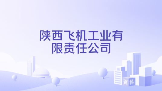 陕西飞机工业有限责任公司