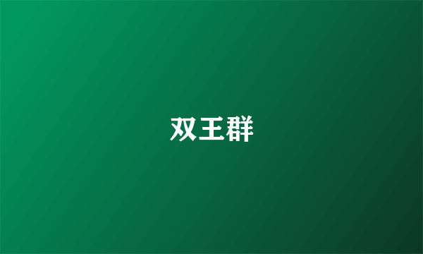 双王群