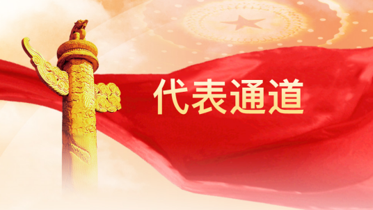 代表通道
