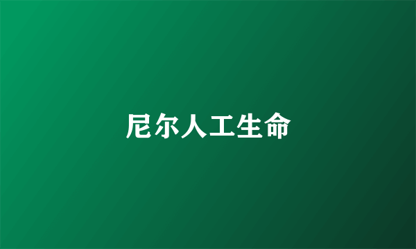 尼尔人工生命