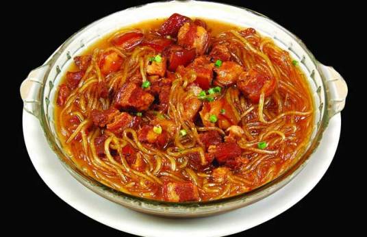 猪肉焖粉条