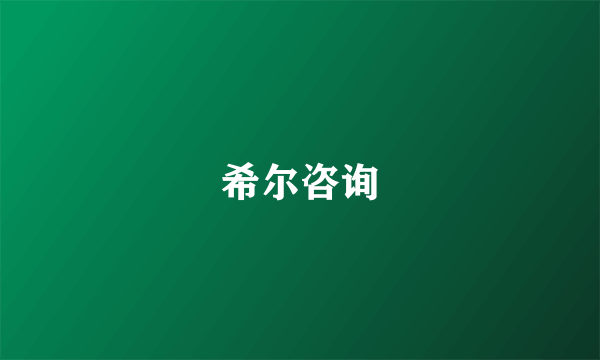 希尔咨询