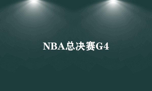 NBA总决赛G4