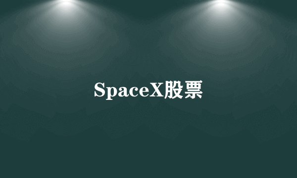 SpaceX股票