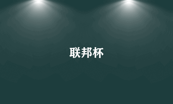 联邦杯