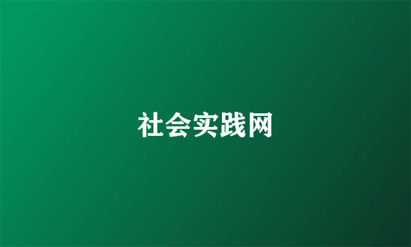 社会实践网