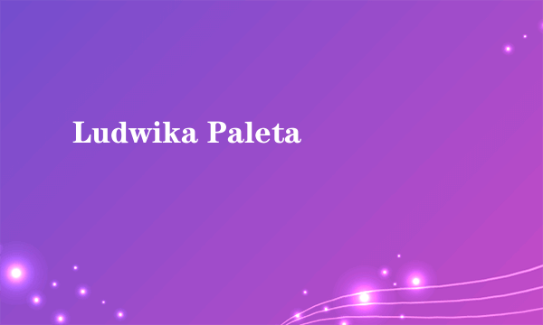 Ludwika Paleta