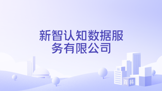 新智认知数据服务有限公司