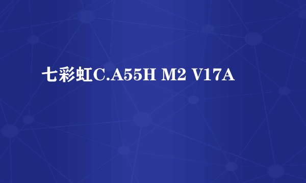 七彩虹C.A55H M2 V17A