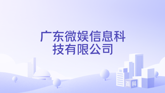 广东微娱信息科技有限公司