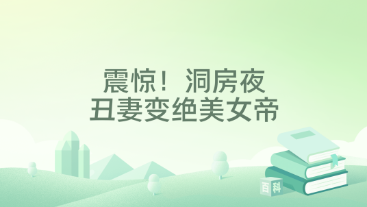 震惊！洞房夜丑妻变绝美女帝（一只小水人所著网络小说）