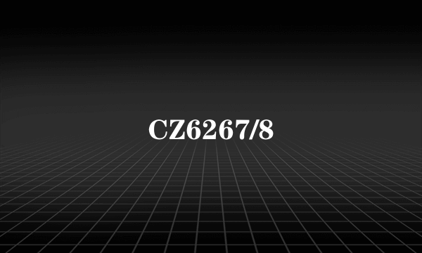 CZ6267/8