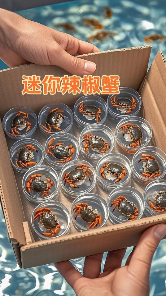 辣椒蟹（一种小型半咸水观赏蟹）