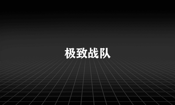 极致战队