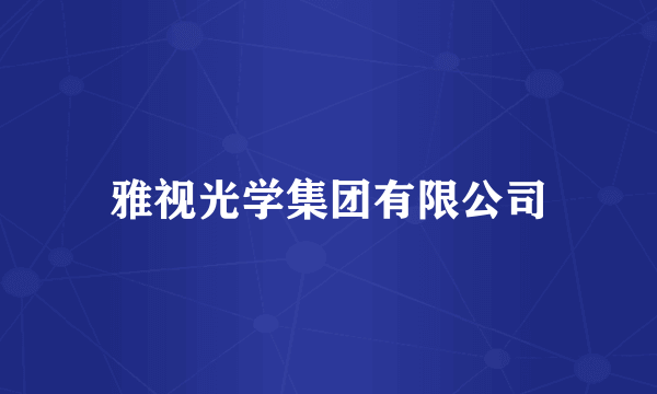 雅视光学集团有限公司