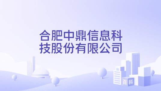 合肥中鼎信息科技股份有限公司