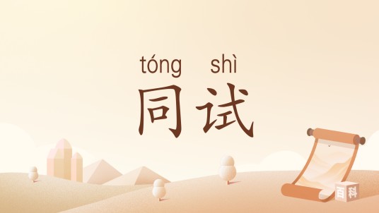 同试
