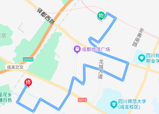 成都公交L002路