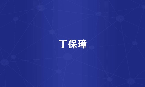 丁保璋