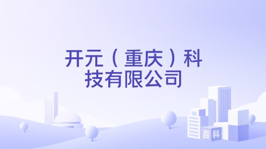 开元(重庆)科技有限公司