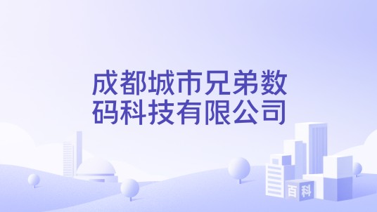 成都城市兄弟数码科技有限公司